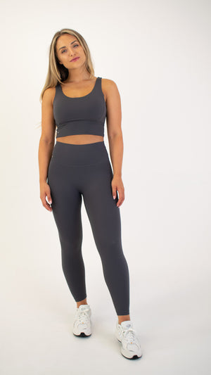 Charcoal Power Sports Bra