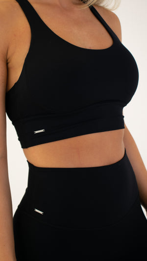 Black Balance Sports Bra