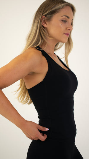 Black Balance Vest