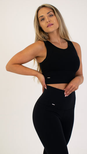 Black Form Sports Bra