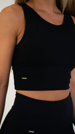 Black Form Sports Bra